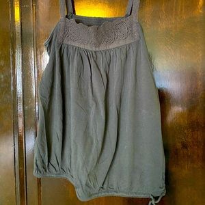 Cute navy blue tank top